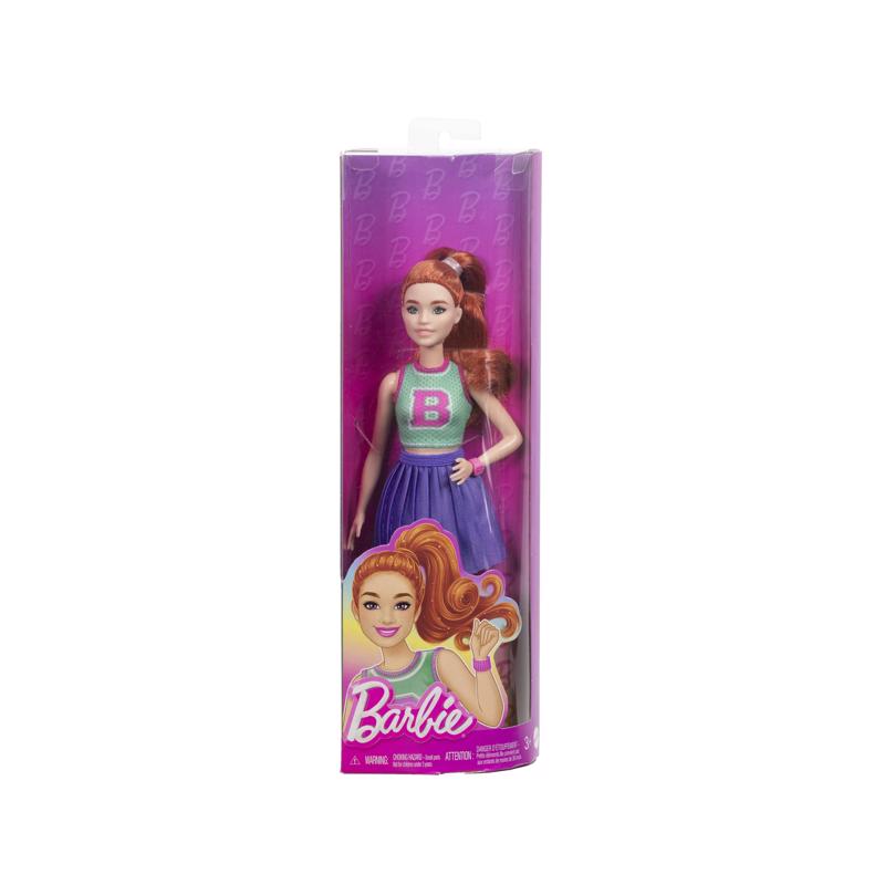 Barbie Fashionistas Sport Skirt Doll Multicolored