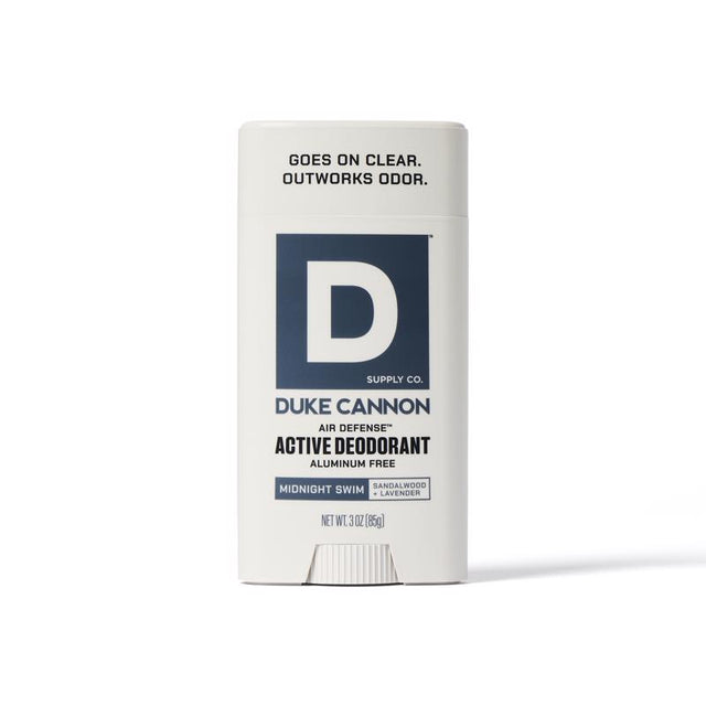 Duke Cannon Midnight Swim White Aluminum Free Deodorant 3 oz 1 pk