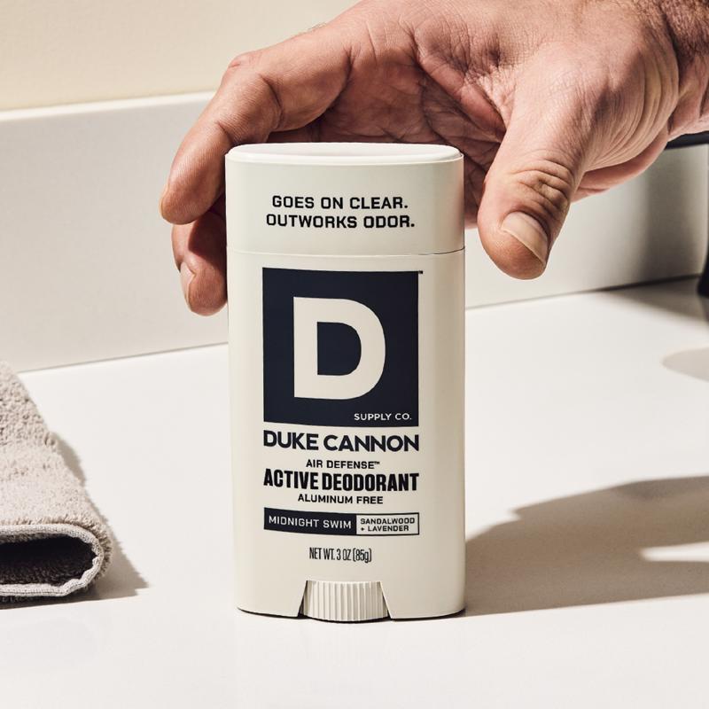 Duke Cannon Midnight Swim White Aluminum Free Deodorant 3 oz 1 pk