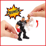 Mattel WWE Knuckle Crunchers Action Figures Multicolored, Pack of 6