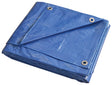 ProSource T0810BB90-BLU Tarpaulin, 10 ft L, 8 ft W, 5 mil Thick, Polyethylene, Blue