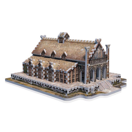 Wrebbit3D The Lord of the Rings Golden Hall-Edoras 3D Jigsaw Puzzle Multicolored 445 pc