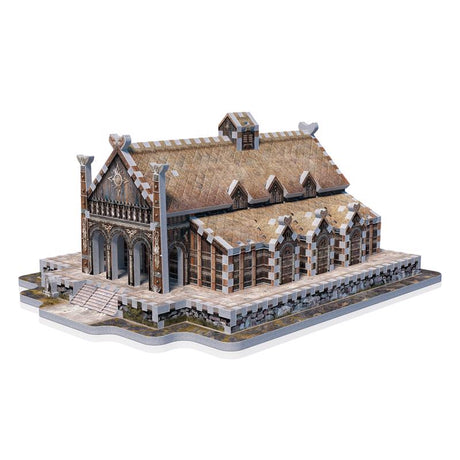 Wrebbit3D The Lord of the Rings Golden Hall-Edoras 3D Jigsaw Puzzle Multicolored 445 pc