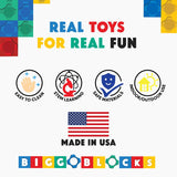 Biggo Learner Set Jumbo Building Blocks Assorted 50 pc