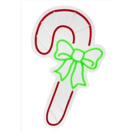 Luxe Light Decor LED Candy Cane Hanging Decor, Pack of 5