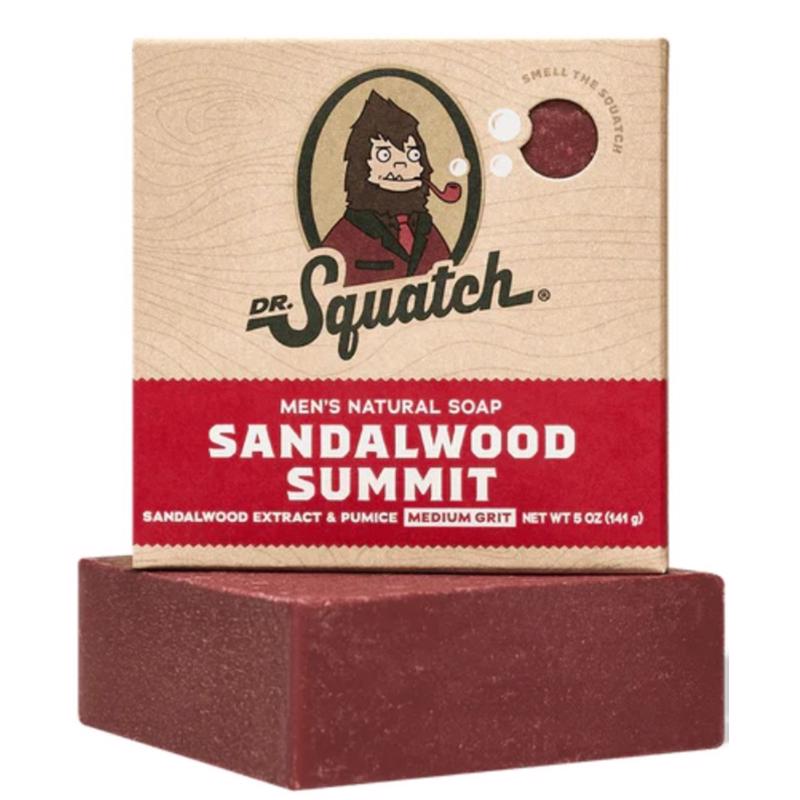 Dr. Squatch Sandalwood Summit Scent Bar Soap 5 oz