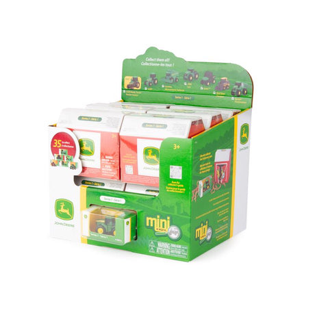 ERTL John Deere Miniature Farm Toy, Pack of 12