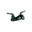 Valterra Catalina Two Teacup Handle 4″ RV Lavatory Bathroom Hi-Rise Spout Faucet