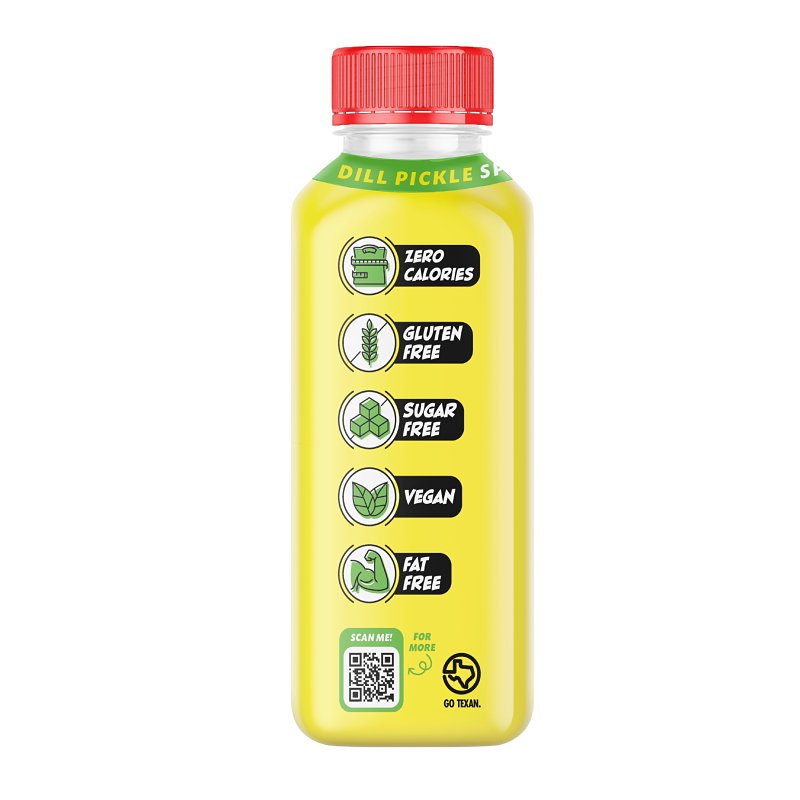 Bob's Pickle Potion 891972002105 Sport Drink, 6.3 oz Bottle, Pack of 18
