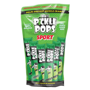 Bob's Pickle Pops 891972002778 Pickle Pop, Original Dill, 2 oz Bag, 6/PK