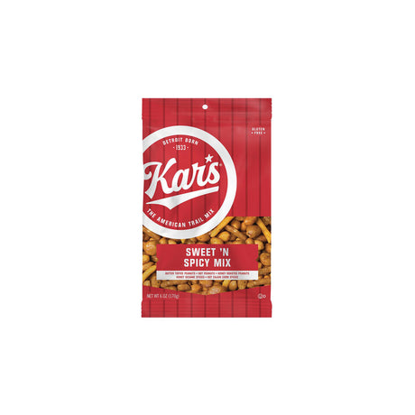 Kar's Fresh Harvest Sweet n Spicy mix Snack Mix 6 oz Bagged, Pack of 12