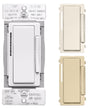 Eaton WACD-C2-SP-L Smart Accessory Dimmer, 1-Pole, 3-Way, 120 VAC, 60 Hz, Wi-Fi, Light Almond/Ivory/White