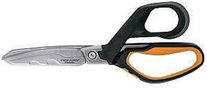 Fiskars 710140-101 Shear Serrated Snip, 8 in OAL, Stainless Steel Blade, Ergonomic Handle