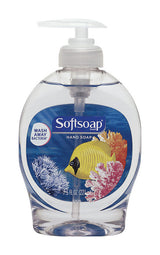 Softsoap No Scent Antibacterial Liquid Hand Soap, Pack of 6