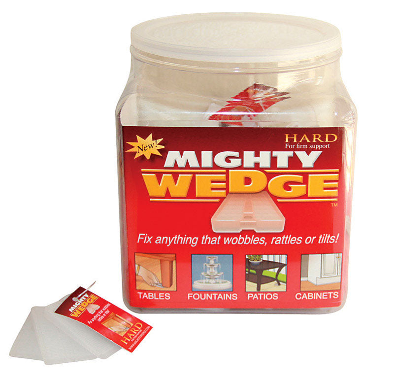 Mighty Wedge Household Hard Wedges 3 pk, Pack of 36