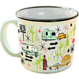 JR Products Camp Casual CC004C Mug, Wanderlust White