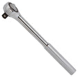 Vulcan MT6507610 Ratchet Handle with Cap, 9-1/2 in OAL, 1/2 in Drive, Chrome
