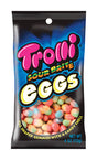 Trolli Sour Brite Eggs Sour Gummi Candy 4 oz, Pack of 12
