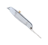 Home Plus Aluminum Silver Box Cutter Key Chain, Pack of 50