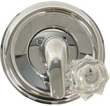 Danco 10003 Faucet Trim Kit, Plastic/Stainless Steel, Chrome-Plated, For: Delta Tub/Shower Faucets