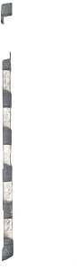 Cobra Anchors Lag Shield 244S Masonry Anchor, 326 lb, 3/8 in Screw, Zinc, 2/PK