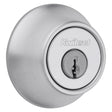Kwikset 660 Series 660 26D 6AL STR KP K3 Deadbolt, 3 Grade, Keyed Key, Zinc, Satin Chrome, 2-3/8, 2-3/4 in Backset, Pack of 3