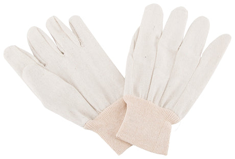 Diamondback GV-5221-3L Work Gloves, Unisex, One-Size, 10-1/4 in L, Straight Thumb, Knit Wrist Cuff, Cotton/Polyester, Pack of 12
