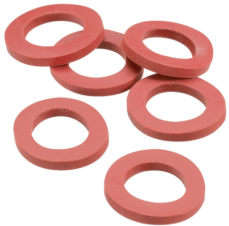 Plumb Pak PP810-11 Hose Washer, For: Garden and Utility Hoses, 6 pc, Pack of 6