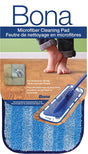 Bona WM710013203 Cleaning Pad, 465 mm L, 130 mm W, Microfiber, Blue, Machine Washable: Yes