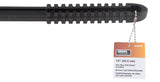 Omaha BBQ-37126 2-Way Grill Brush/Scrubber, 2-3/8 in L Brush, 2-1/4 in W Brush, Stainless Steel Bristle, Plastic Handle
