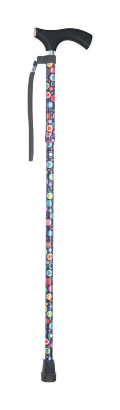 Brazos Walking Sticks Bubbles Folding Walking Stick Aluminum 1 pk