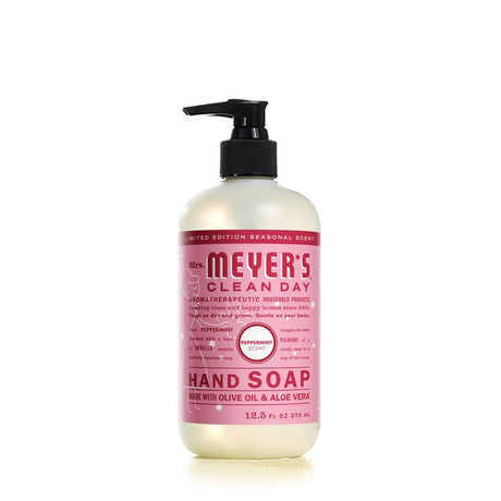 Mrs. Meyer's Clean Day Organic Peppermint Scent Liquid Hand Soap 12.5 oz, Pack of 6