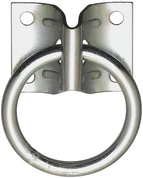 National Hardware 2060BC Series N220-616 Hitch Ring, 400 lb Working Load, 2 in ID Dia Ring, Steel, Zinc