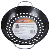 Omaha BBQ-33002 Grill Basket, Steel, Black, Non-Stick, Pack of 6