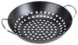 Omaha BBQ-33002 Grill Basket, Steel, Black, Non-Stick, Pack of 6