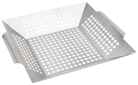 Omaha BBQ-37238 Grilling Basket, Stainless Steel, Pack of 6