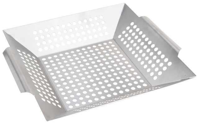 Omaha BBQ-37238 Grilling Basket, Stainless Steel, Pack of 6