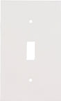 M-D 03434 Series Wallplate Sealer, For: Standard 1-Gang Switch Plates, Foam, White