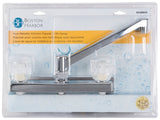 Boston Harbor PF8211A Kitchen Faucet, 1.8 gpm, 2-Faucet Handle, ABS, Chrome Plated, Knob Handle