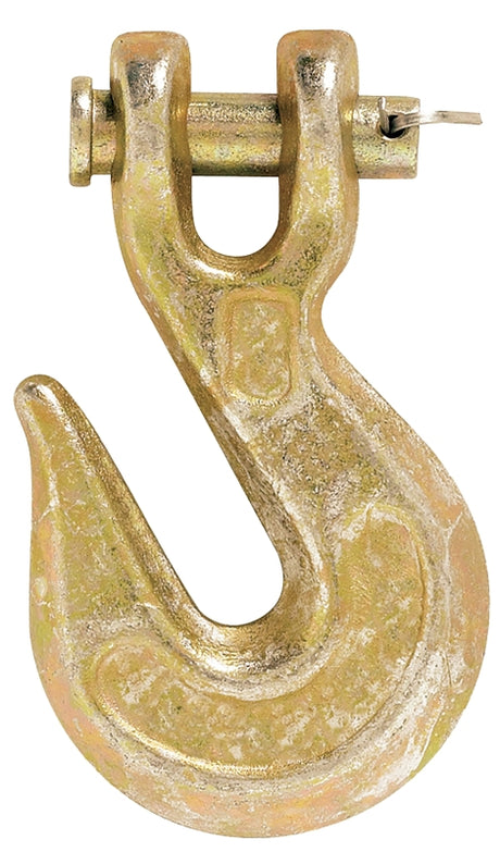 Baron 330-3/8-7 Clevis Grab Hook, 3/8 in, 5400 lb Working Load, 7 Grade, Steel, Electro-Galvanized