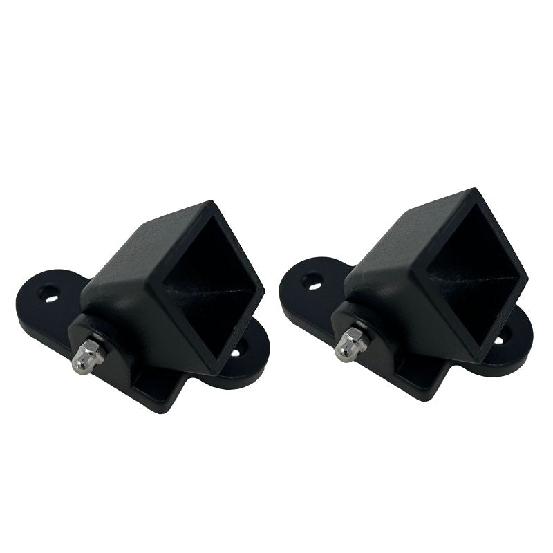 Nuvo Iron DSRSB-B Side-to-Side Swivel Bracket, Steel, For: Installing Angled Railing Sections to Our Posts, Pack of 2