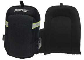 Bucket Boss GX3 Knee Pad, Polyester/Rubberized PVC Cap, EVA Foam Pad, Buckle