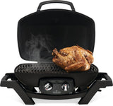 Napoleon TravelQ Series PRO285N-BK Portable Gas Grill, 12,000 Btu/hr BTU, Natural Gas, 2-Burner, Smoker Included: Yes