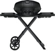 Napoleon Phantom TravelQ PRO 285 Series PRO285X-MK-PHM Portable Gas Grill with Scissor Cart, 12,000 Btu, Propane