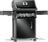 Napoleon Rogue PRO 425 Series RP425SIBNK-2 Gas Grill with Infrared Side Burner, 42,000 Btu, Natural Gas, 3-Burner