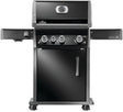 Napoleon Rogue PRO 425 Series RP425SIBNK-2 Gas Grill with Infrared Side Burner, 42,000 Btu, Natural Gas, 3-Burner