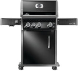 Napoleon Rogue PRO 425 Series RP425SIBNK-2 Gas Grill with Infrared Side Burner, 42,000 Btu, Natural Gas, 3-Burner