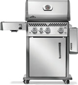 Napoleon Rogue PRO 425 Series RP425SIBNSS-2 Gas Grill with Infrared Side Burner, 42,000 Btu, Natural Gas, 3-Burner