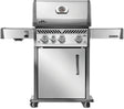 Napoleon Rogue PRO 425 Series RP425SIBPSS-2 Gas Grill with Infrared Side Burner, 42,000 Btu, Propane, 3-Burner