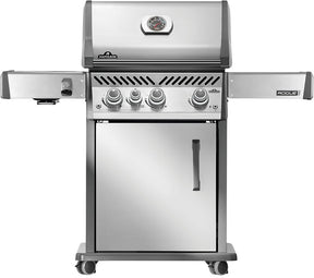 Napoleon Rogue PRO 425 Series RP425SIBPSS-2 Gas Grill with Infrared Side Burner, 42,000 Btu, Propane, 3-Burner